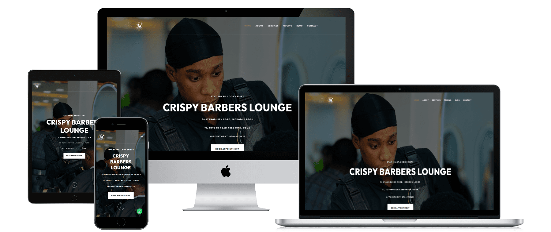 Crispy Barbers Lounge
